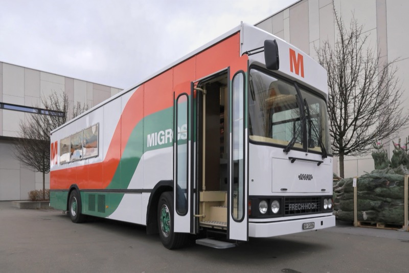 Migros sales vehicles from 1925 to 2007